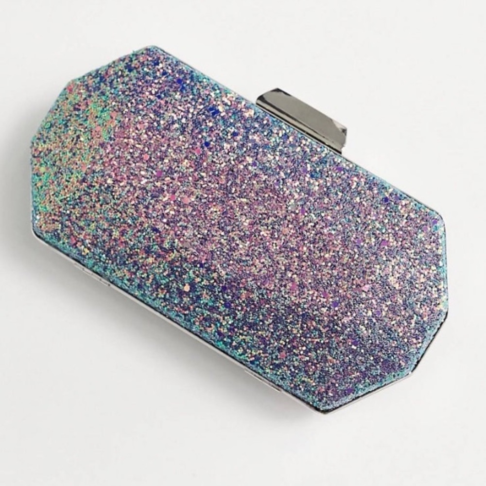 ASOS hexagon clutch